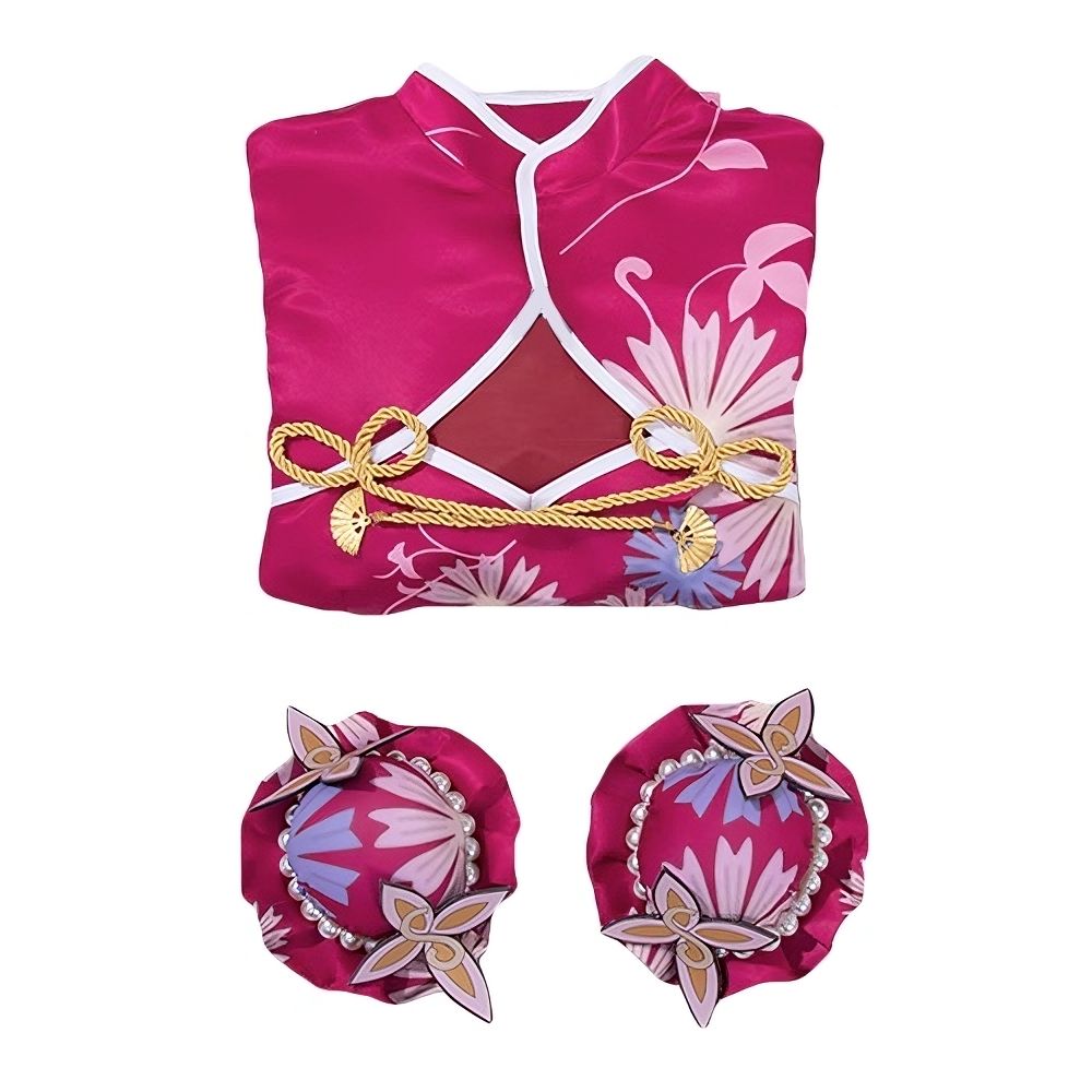 OSHI NO KO Anime Ruby Hoshino Cheongsam Cosplay Costume