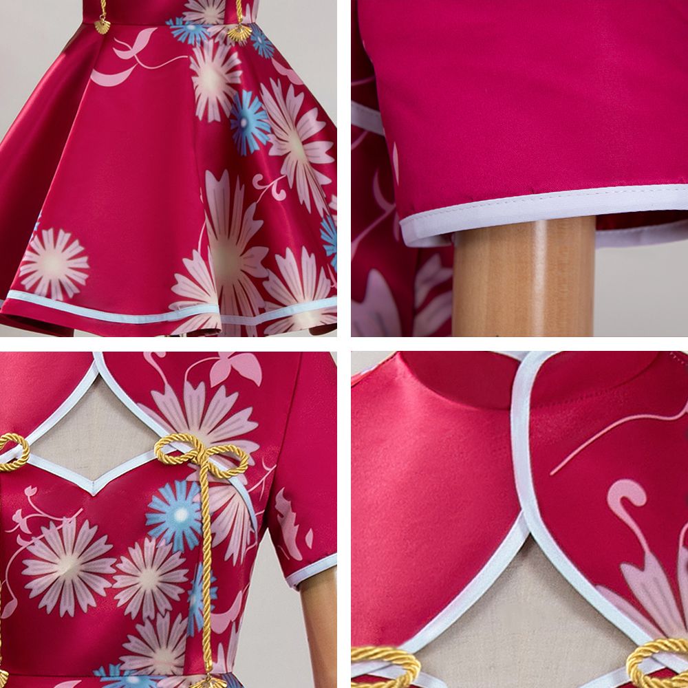 OSHI NO KO Anime Ruby Hoshino Cheongsam Cosplay Costume