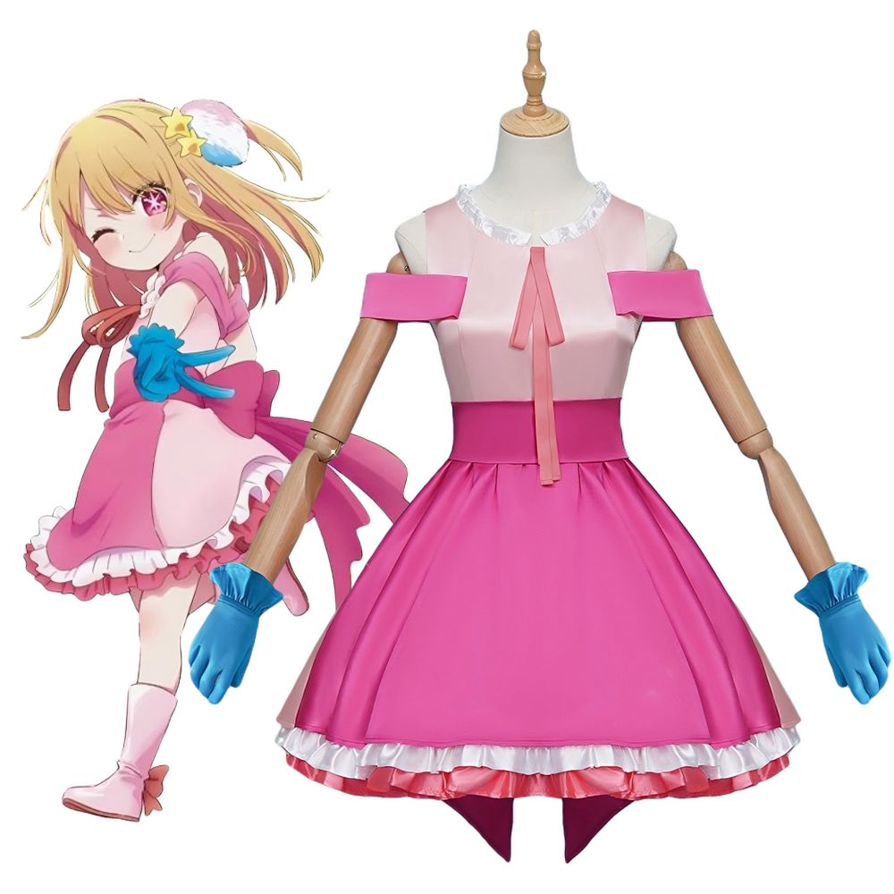 OSHI NO KO Anime Ruby Hoshino Idol Outfit Cosplay Costume