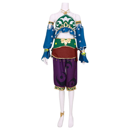 The Legend of Zelda: Breath of the Wild Weibliche Link Gerudo-Outfit Cosplay Kostüm