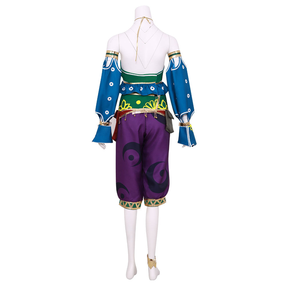 The Legend of Zelda: Breath of the Wild Weibliche Link Gerudo-Outfit Cosplay Kostüm