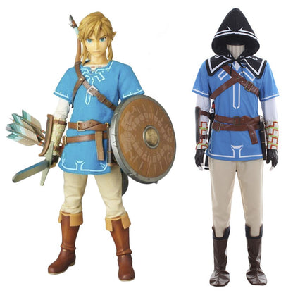 The Legend of Zelda: Breath of the Wild Link Cosplay Costume