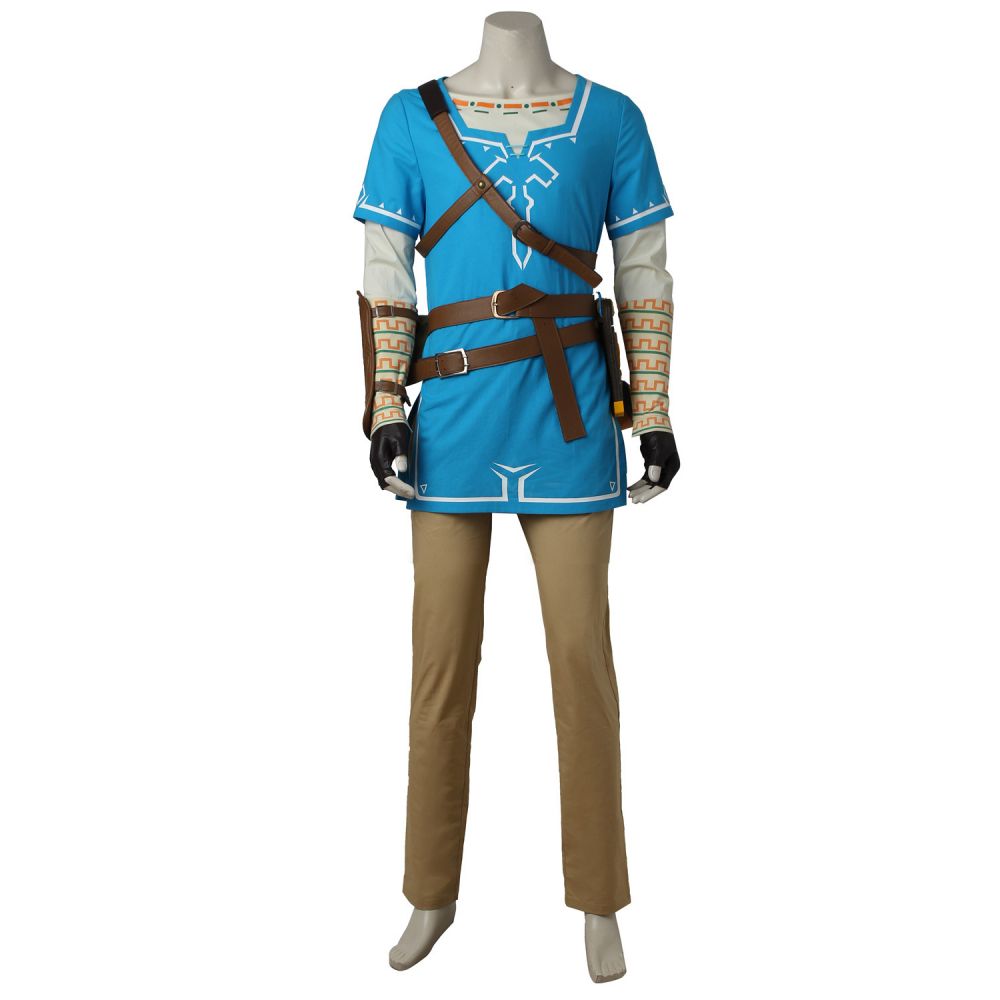 The Legend of Zelda: Breath of the Wild Link Cosplay Kostüm – Premium Edition