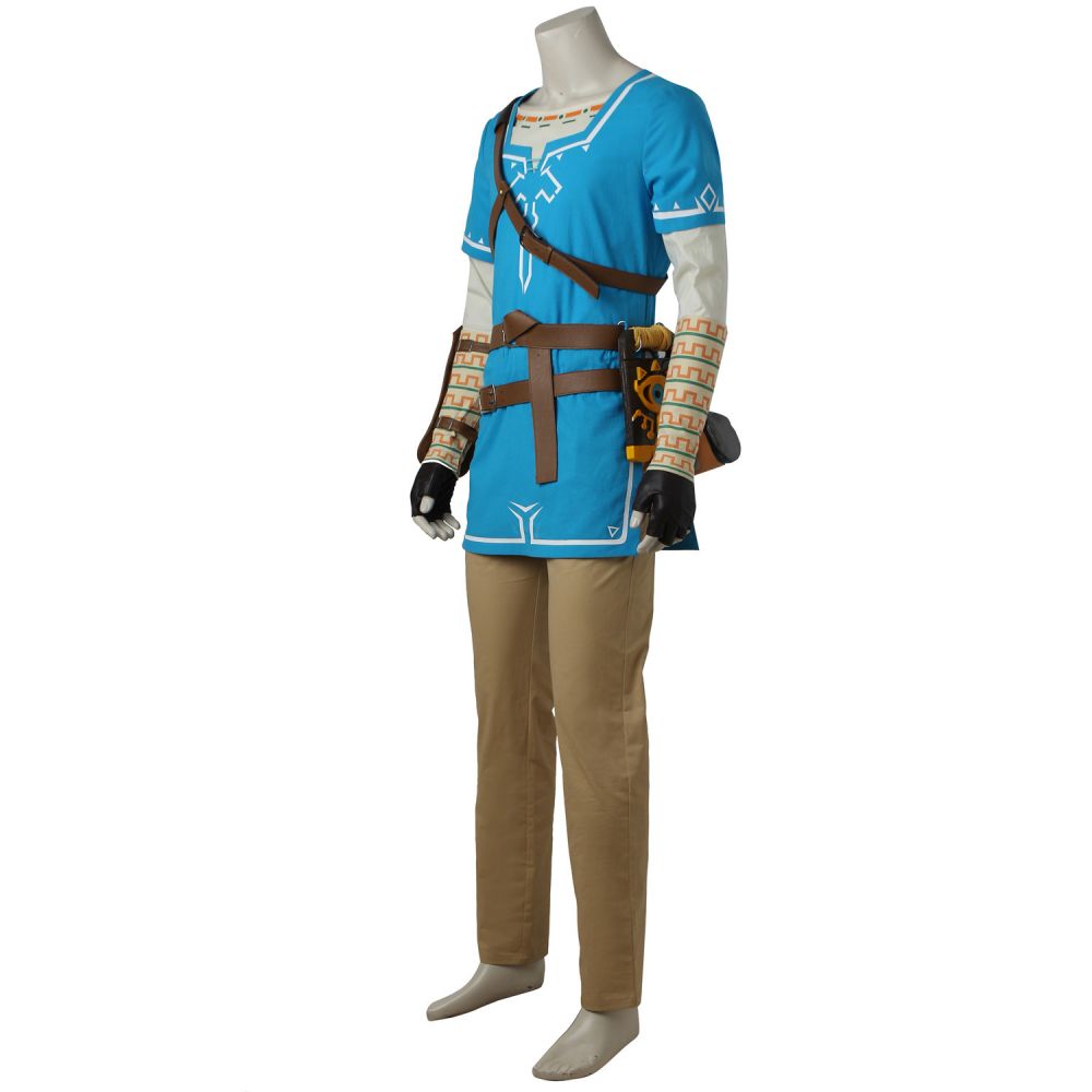The Legend of Zelda: Breath of the Wild Link Cosplay Kostüm – Premium Edition