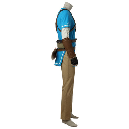 The Legend of Zelda: Breath of the Wild Link Cosplay Kostüm – Premium Edition