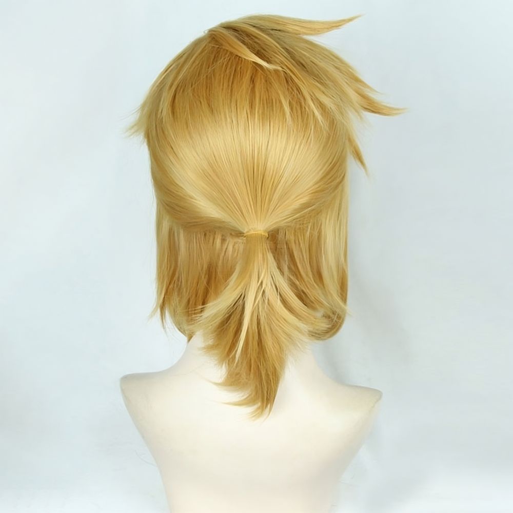 The Legend of Zelda: Breath of the Wild Link Gloden Cosplay Wig