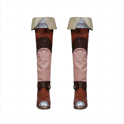 The Legend of Zelda: Tears of the Kingdom Prinzessin Zelda Braune Schuhe Cosplay Stiefel