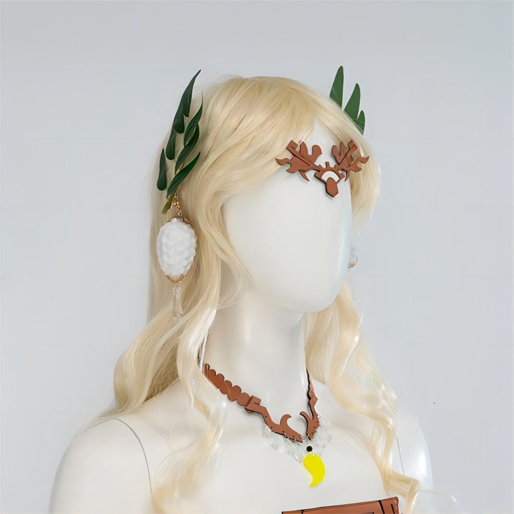 The Legend of Zelda: Tears of the Kingdom Königin Sonia Goldene Cosplay Perücke