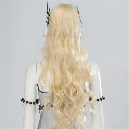 The Legend of Zelda: Tears of the Kingdom Königin Sonia Goldene Cosplay Perücke