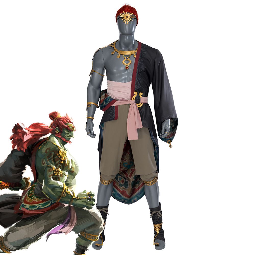 The Legend of Zelda: Tears of the Kingdom Costume Cosplay du Puissant Roi Démon, Ganondorf