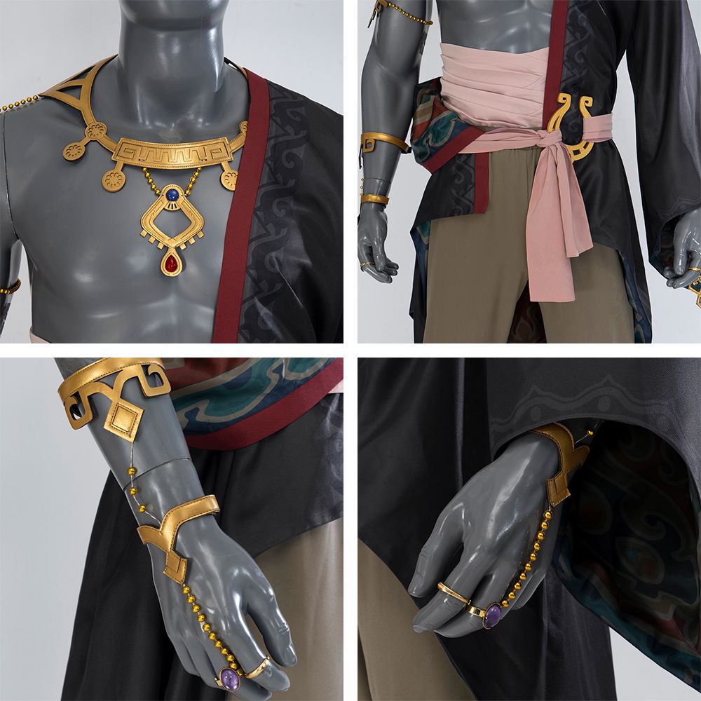 The Legend of Zelda: Tears of the Kingdom Costume Cosplay du Puissant Roi Démon, Ganondorf